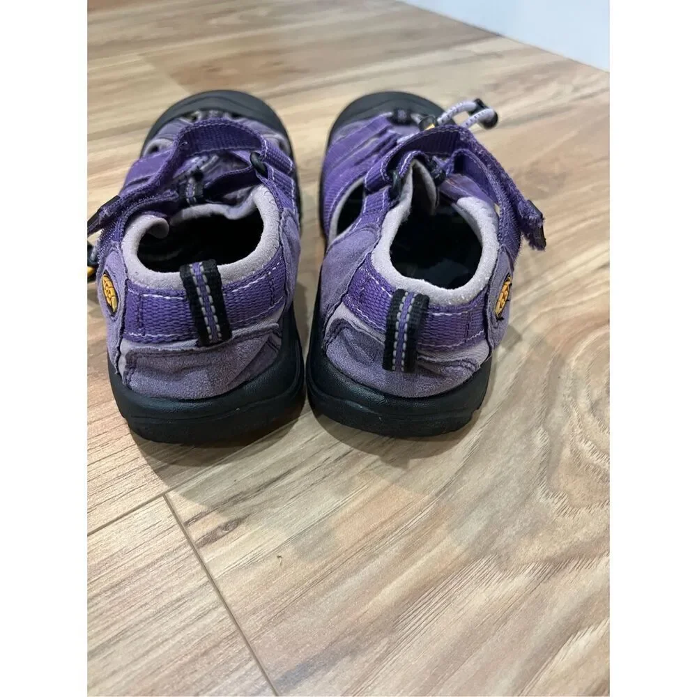 KEEN Purple Newport H2 Waterproof Sport Hiking Sandals Shoes kids Size 3